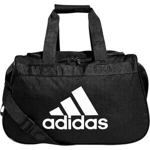 Adidas Diablo Small II  Duffel Gym Travel Bag Black 18”x11”x12” NWT